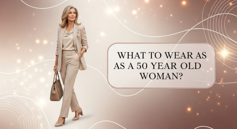 WHAT TO WEAR AS A 50 YEAR OLD WOMAN