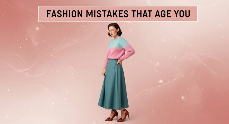 What are the fashion mistakes that will age you