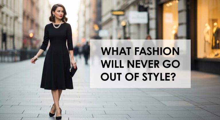 What fashion will never go out of style