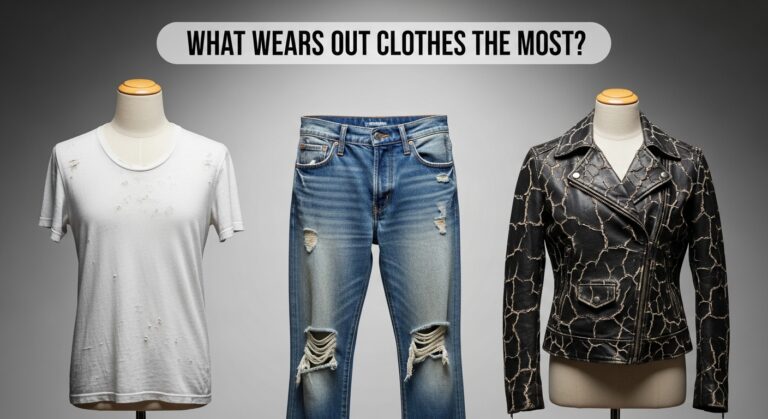 What wears out clothes the most