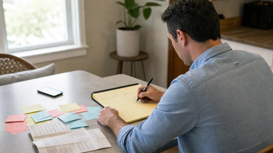 The Scattered Notes to To-Do List Prompt